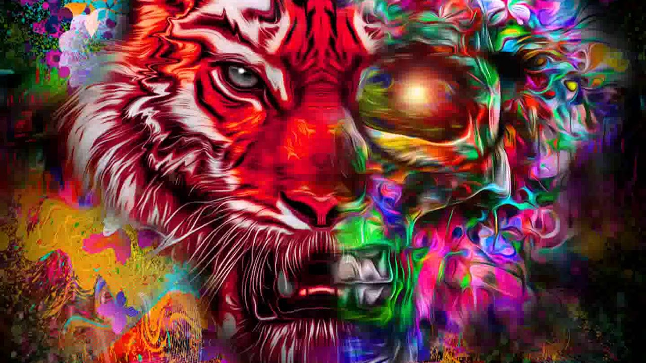 Trippy Tiger Pictures Wallpapers