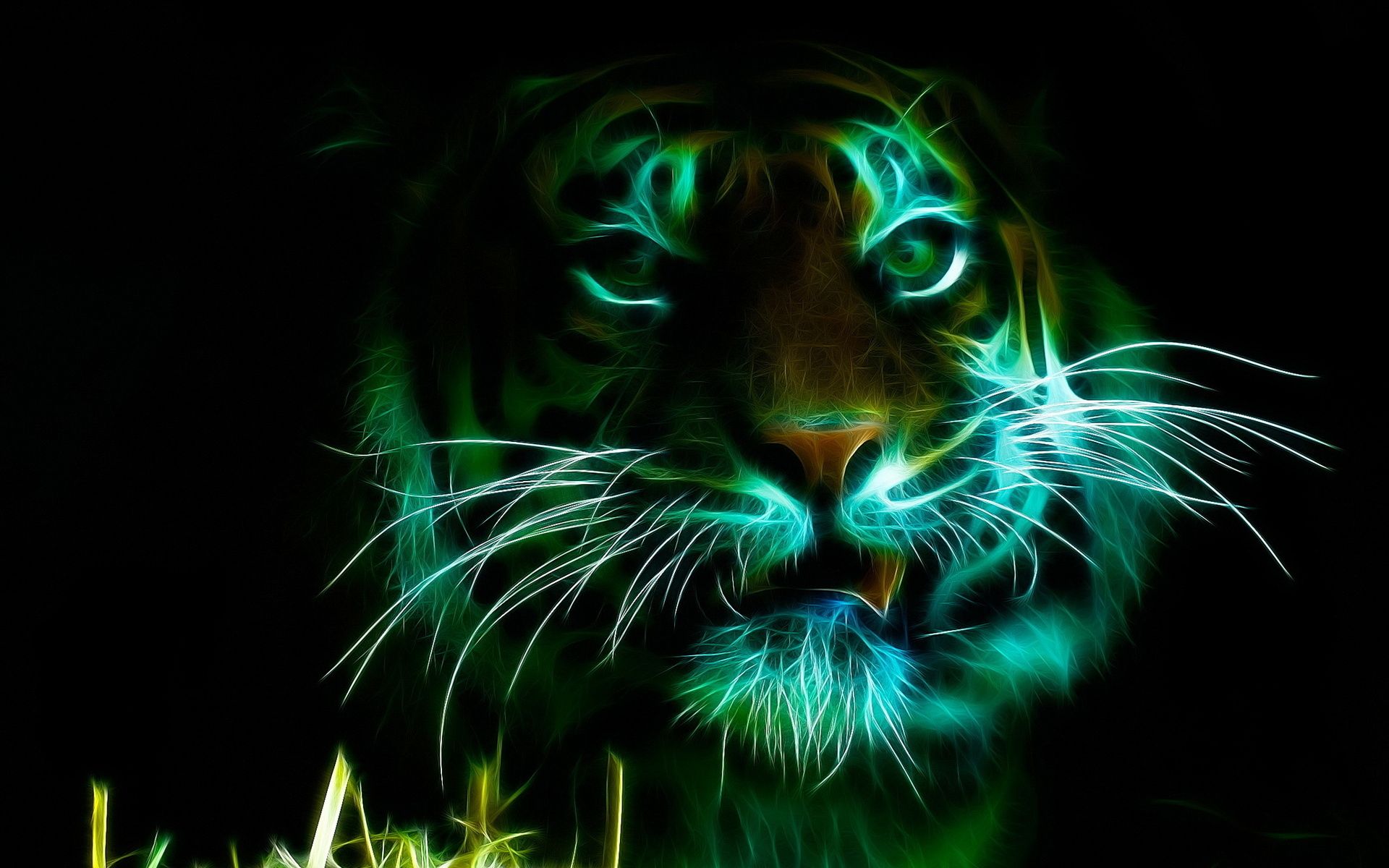 Trippy Tiger Pictures Wallpapers