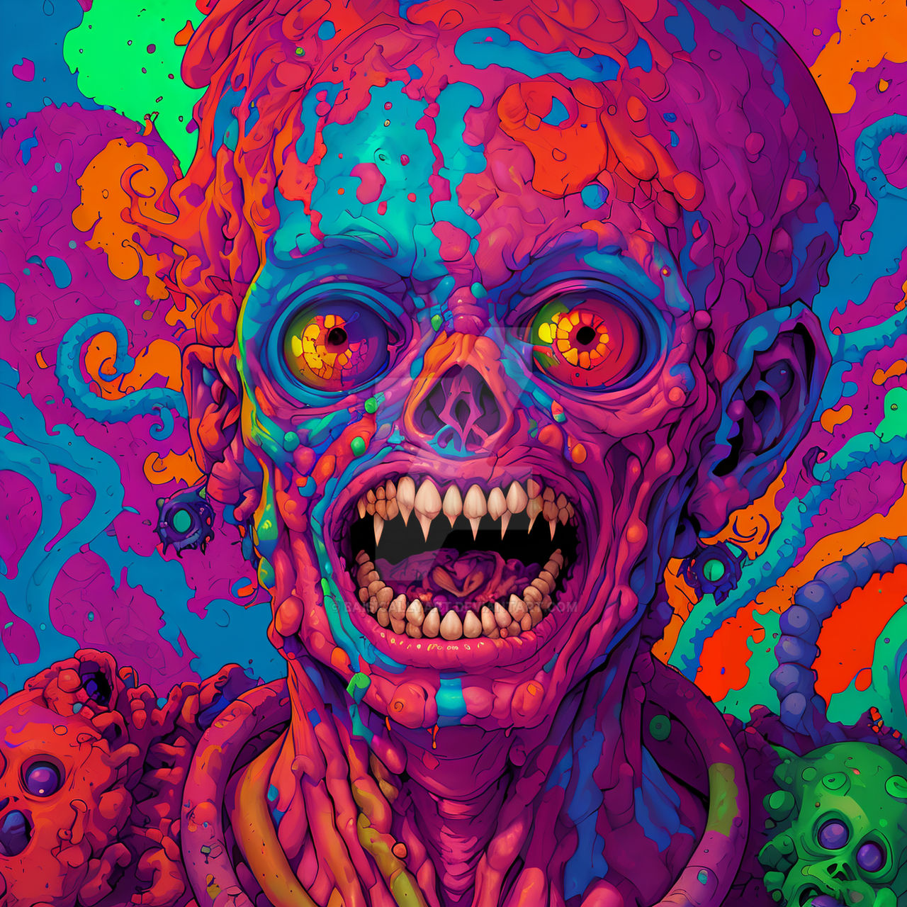 Trippy Zombie Wallpapers