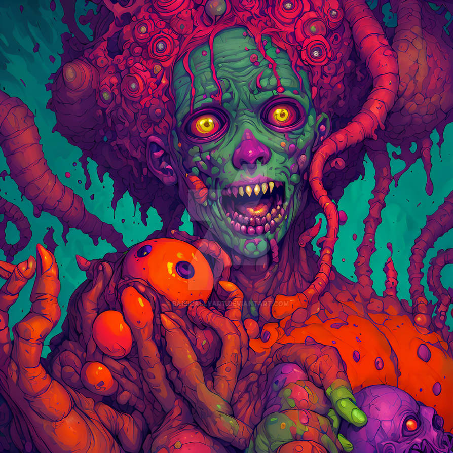 Trippy Zombie Wallpapers