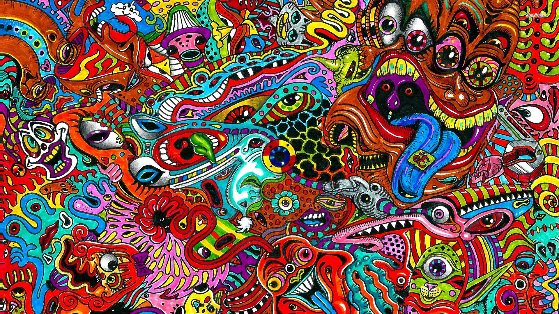 Trippy Zombie Wallpapers