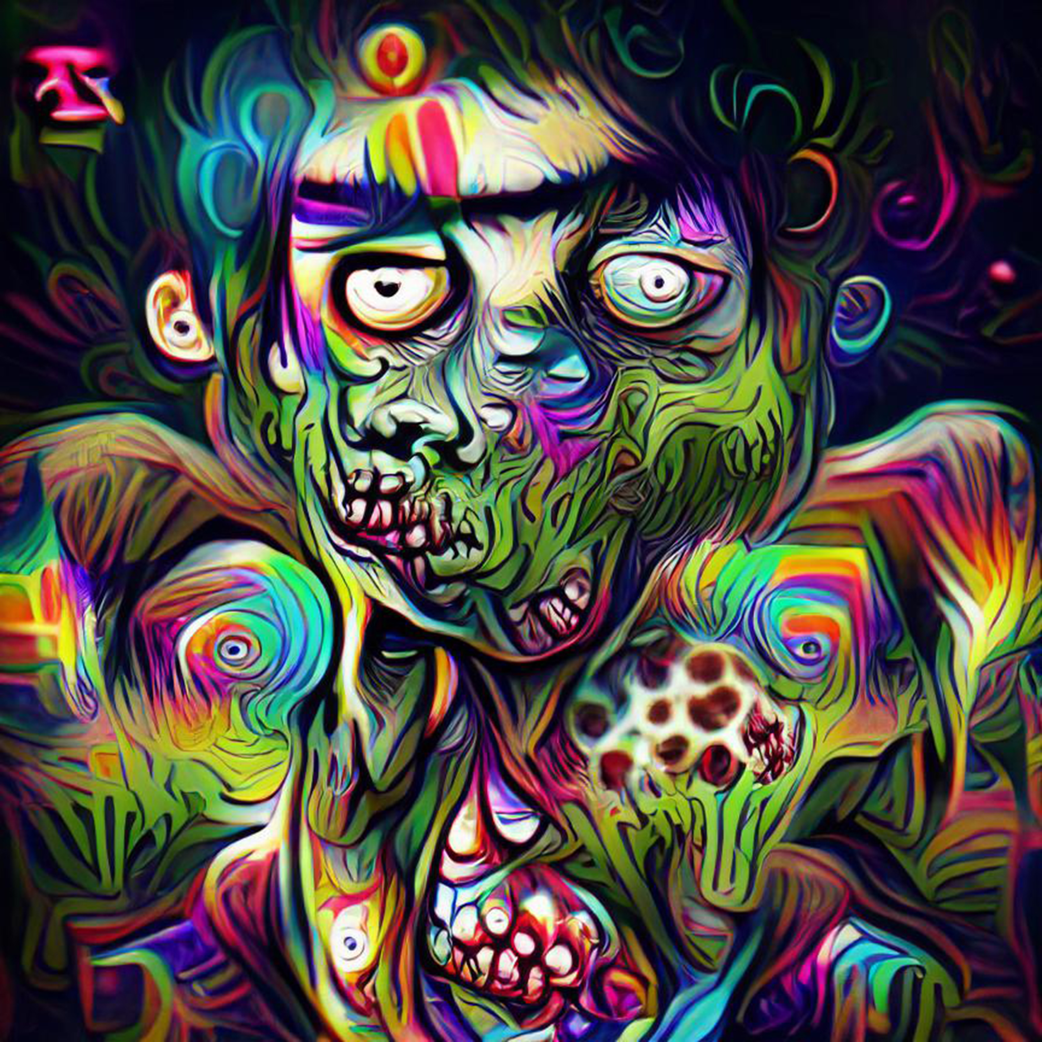 Trippy Zombie Wallpapers