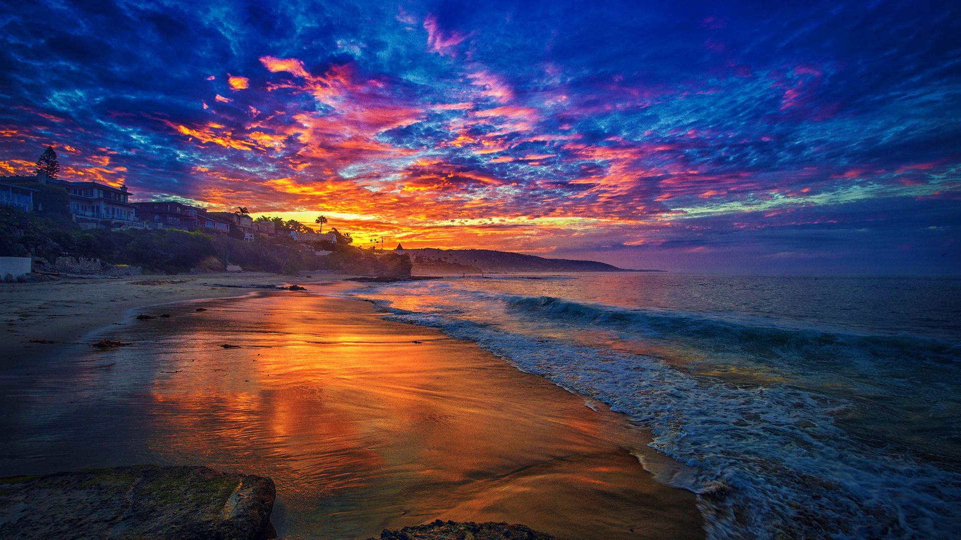 Tropical Beach Sunrise Wallpapers