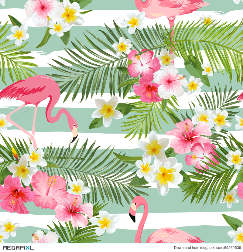 Tropical Floral Background