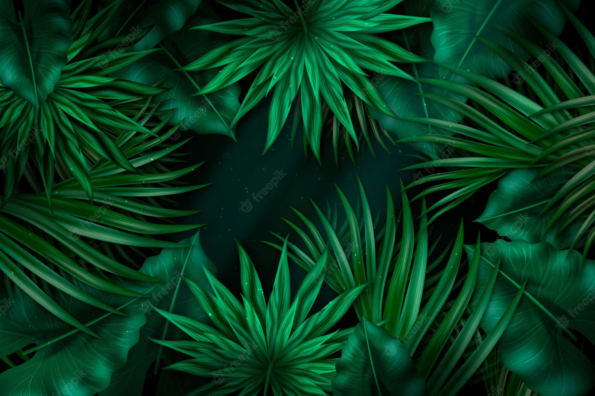 Tropical Leaf Wallpapers