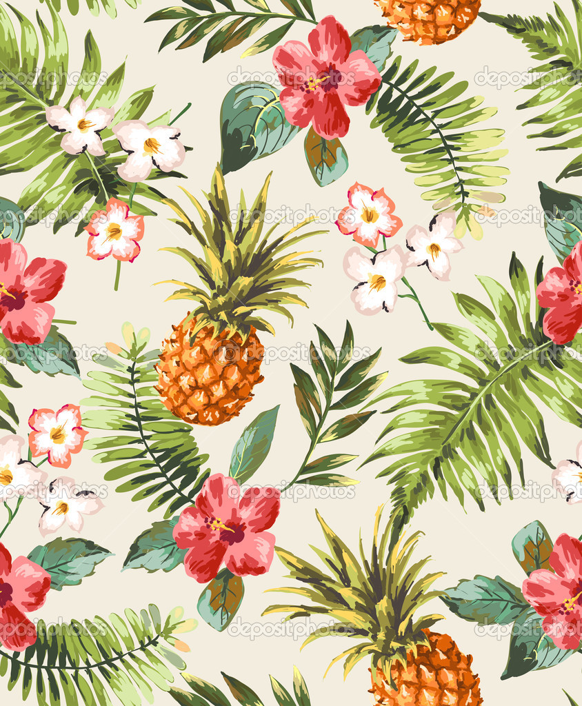 Tropical Print Wallpapers