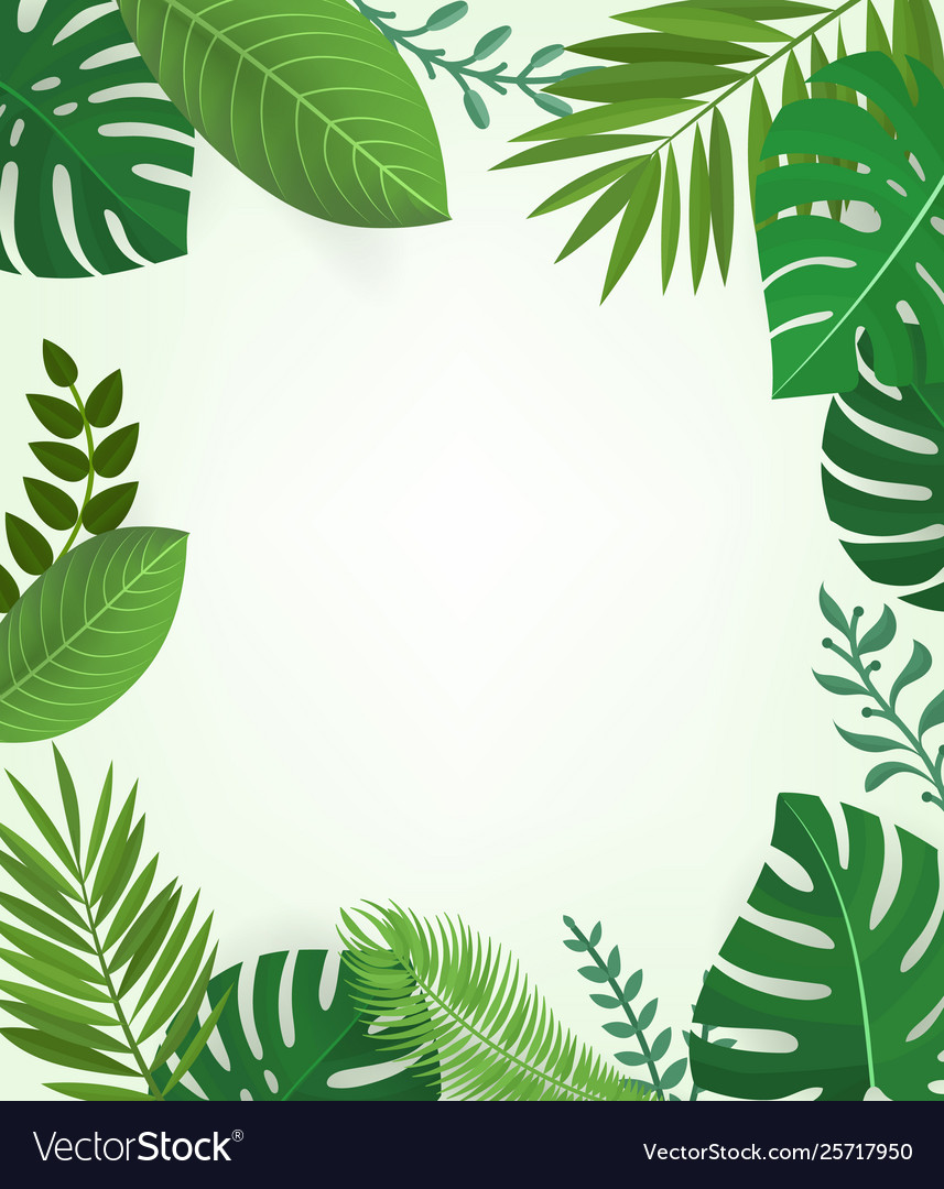 Tropical Vector Background