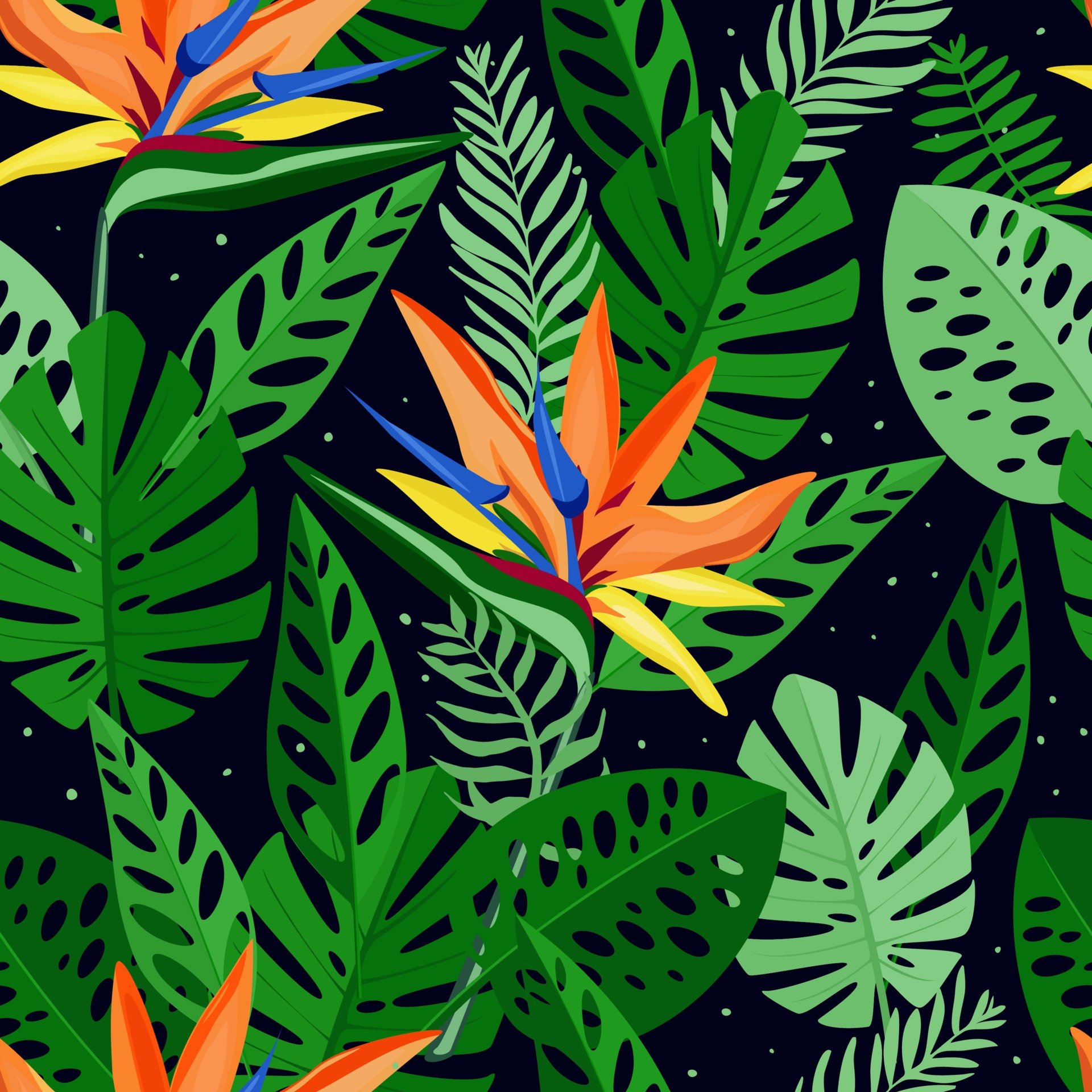 Tropical Vector Background