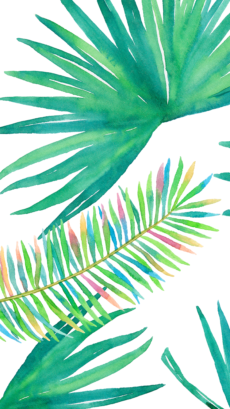 Tropical Watercolor Background