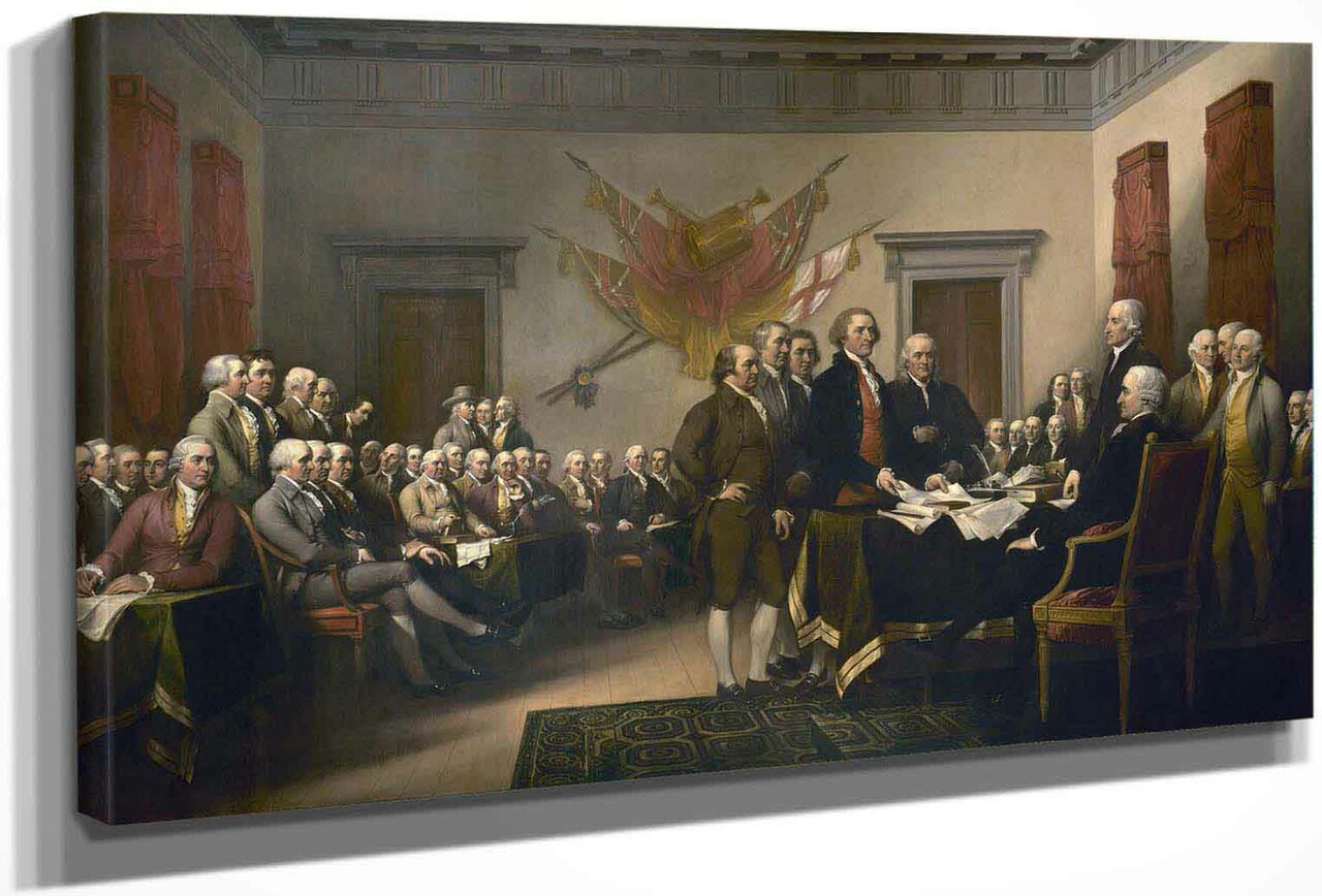 Trumbull'S Declaration Of Independence Wallpapers