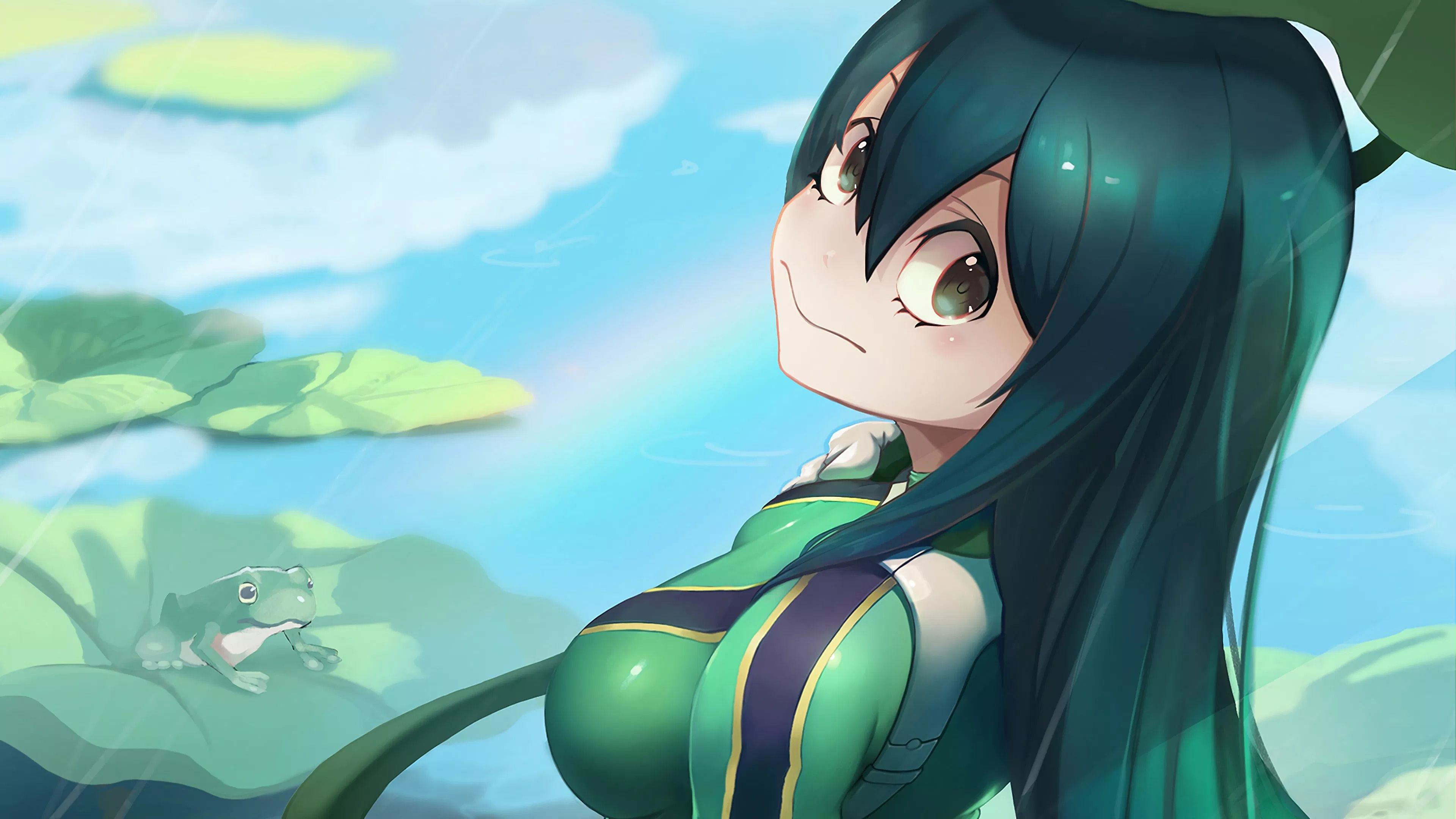 Tsuyu Asui Art Wallpapers