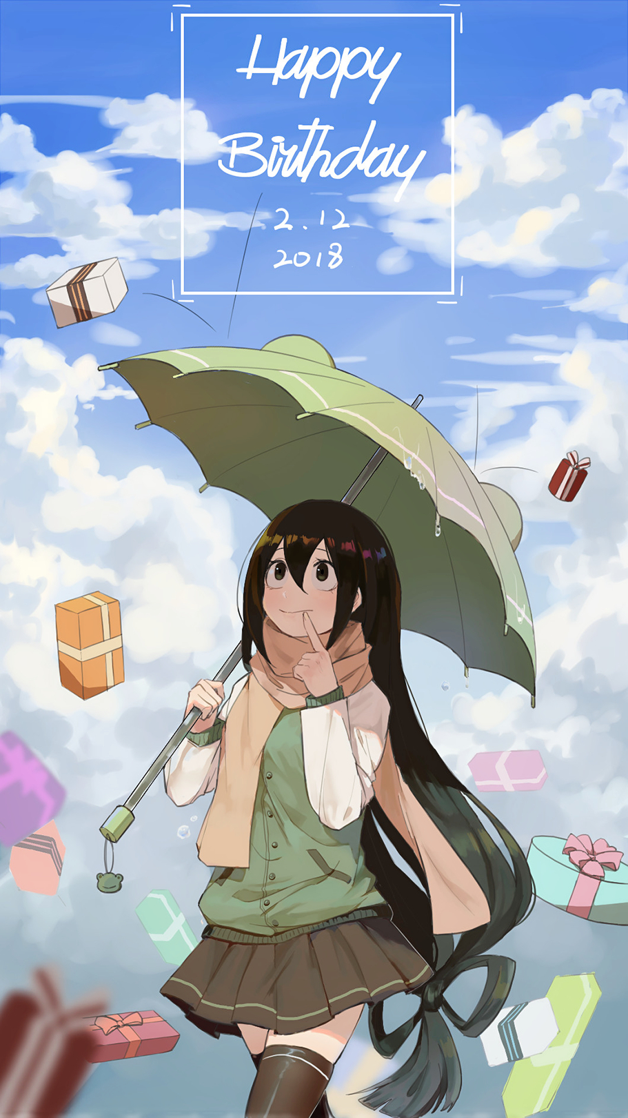 Tsuyu Asui Art Wallpapers