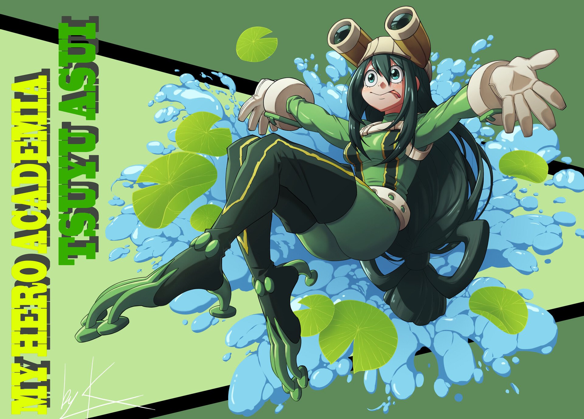 Tsuyu Asui Art Wallpapers