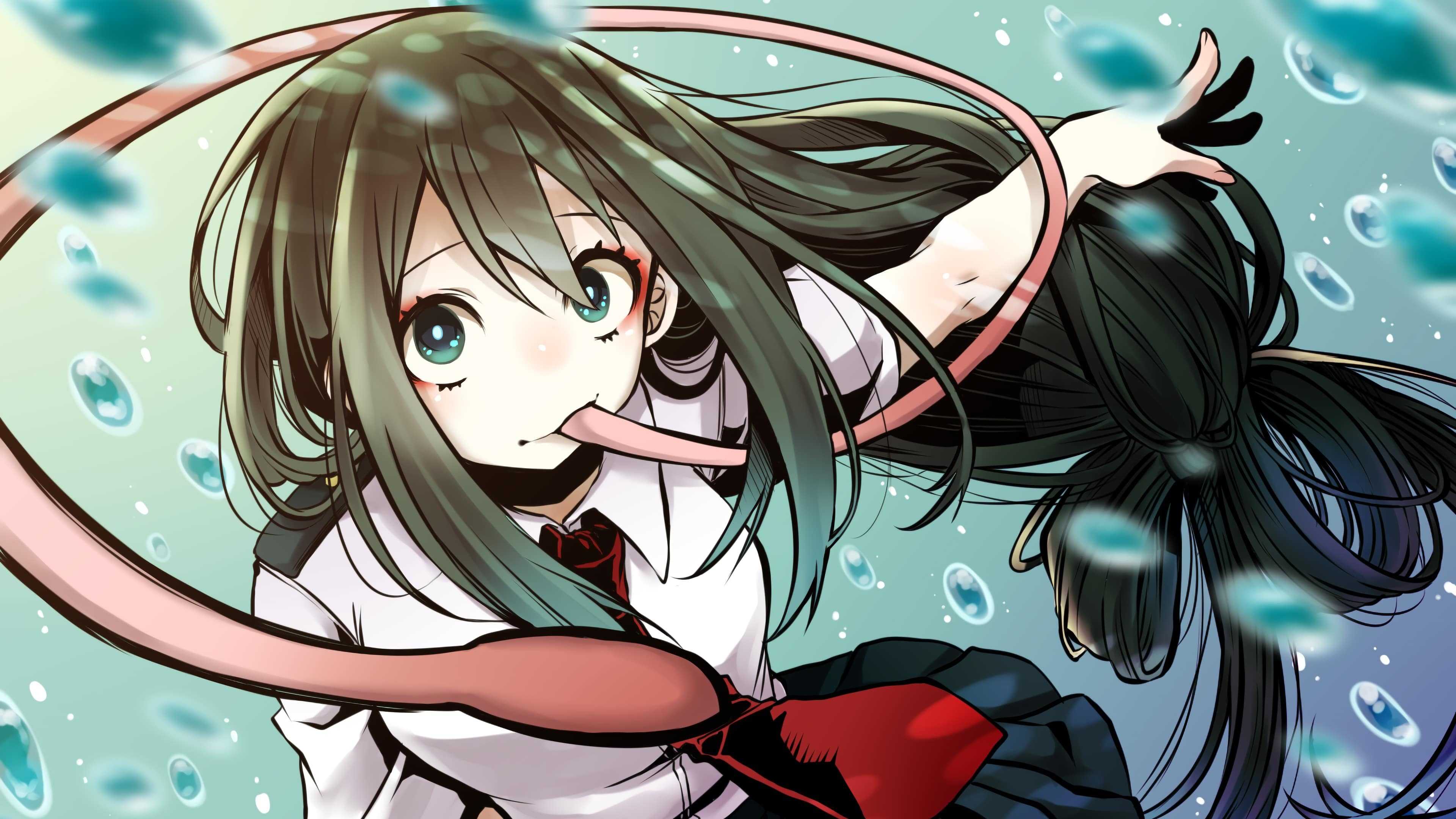 Tsuyu Asui Art Wallpapers