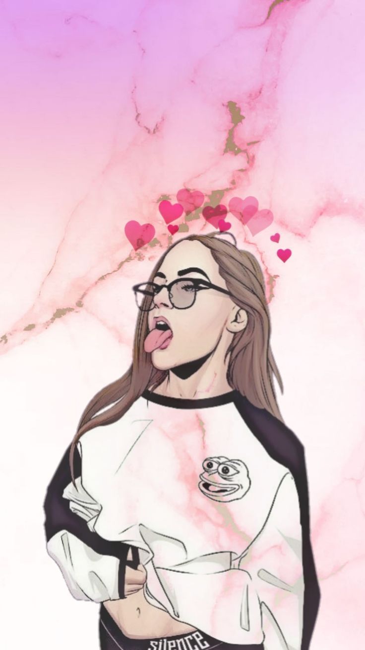 Tumblr Girl Cartoon Wallpapers