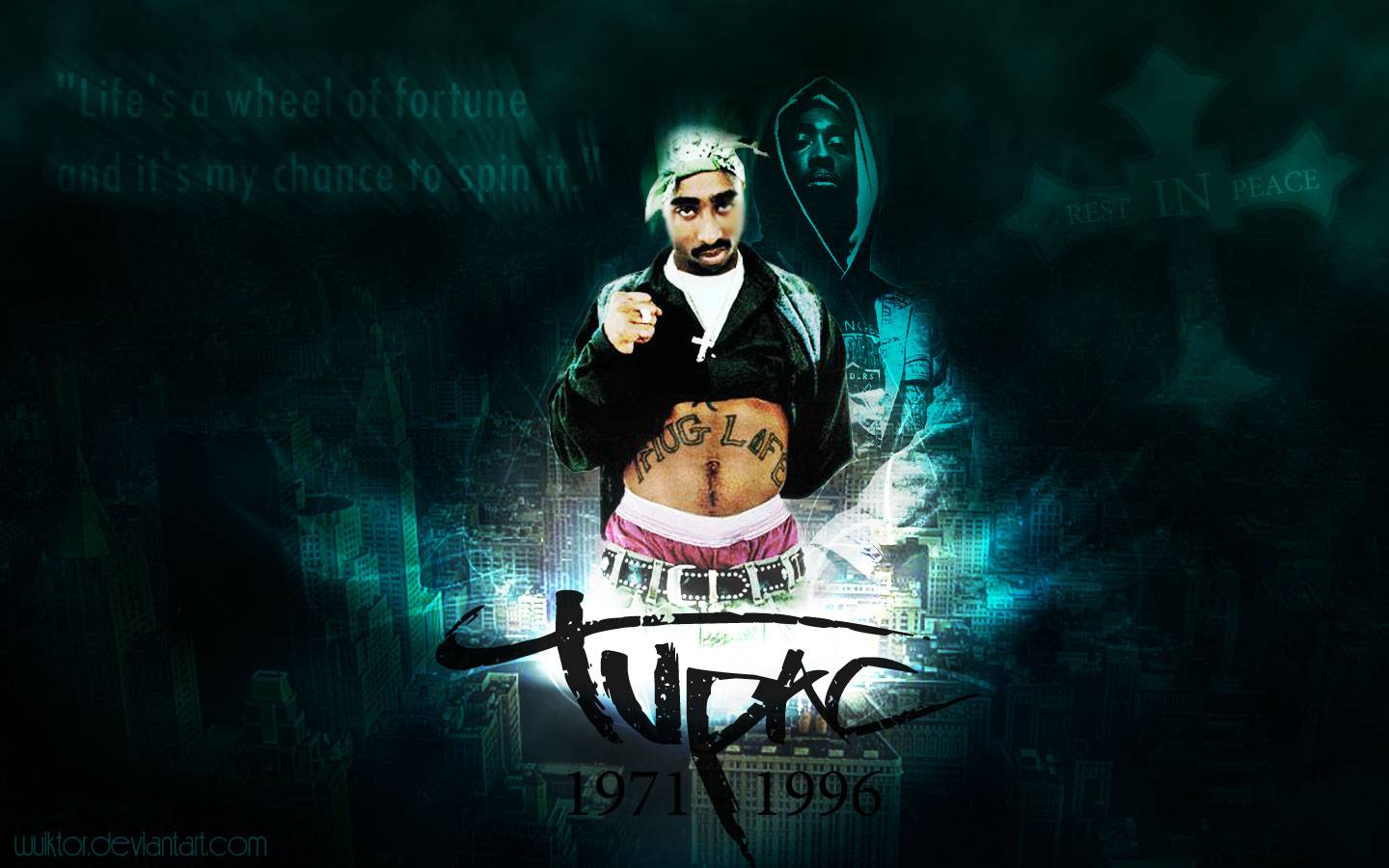 Tupac Pictures With Quotes Wallpapers