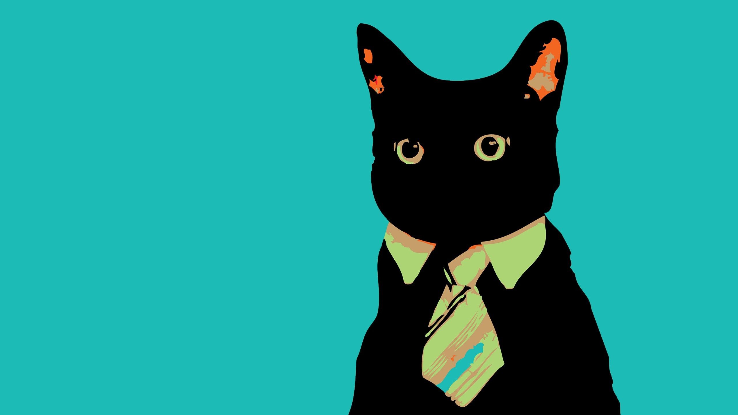 Turbo 2077 Minimal Cat Wallpapers