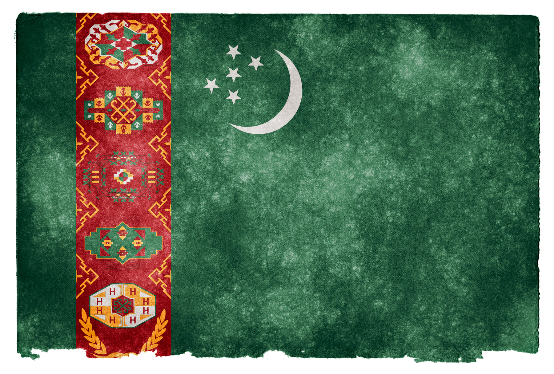 Turkmenistan Flag Wallpapers