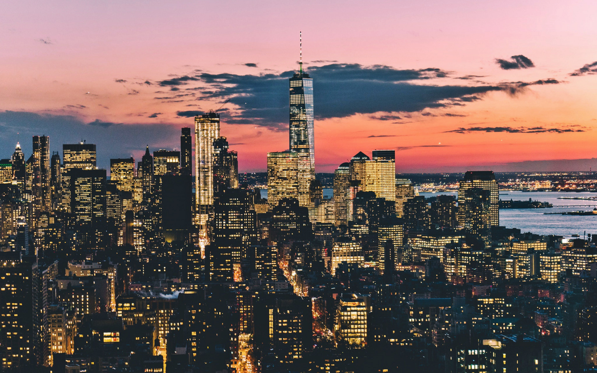 Twilight In New York City Wallpapers