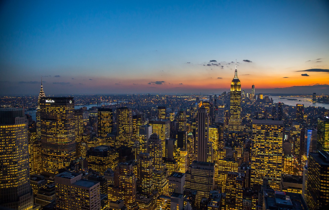 Twilight In New York City Wallpapers