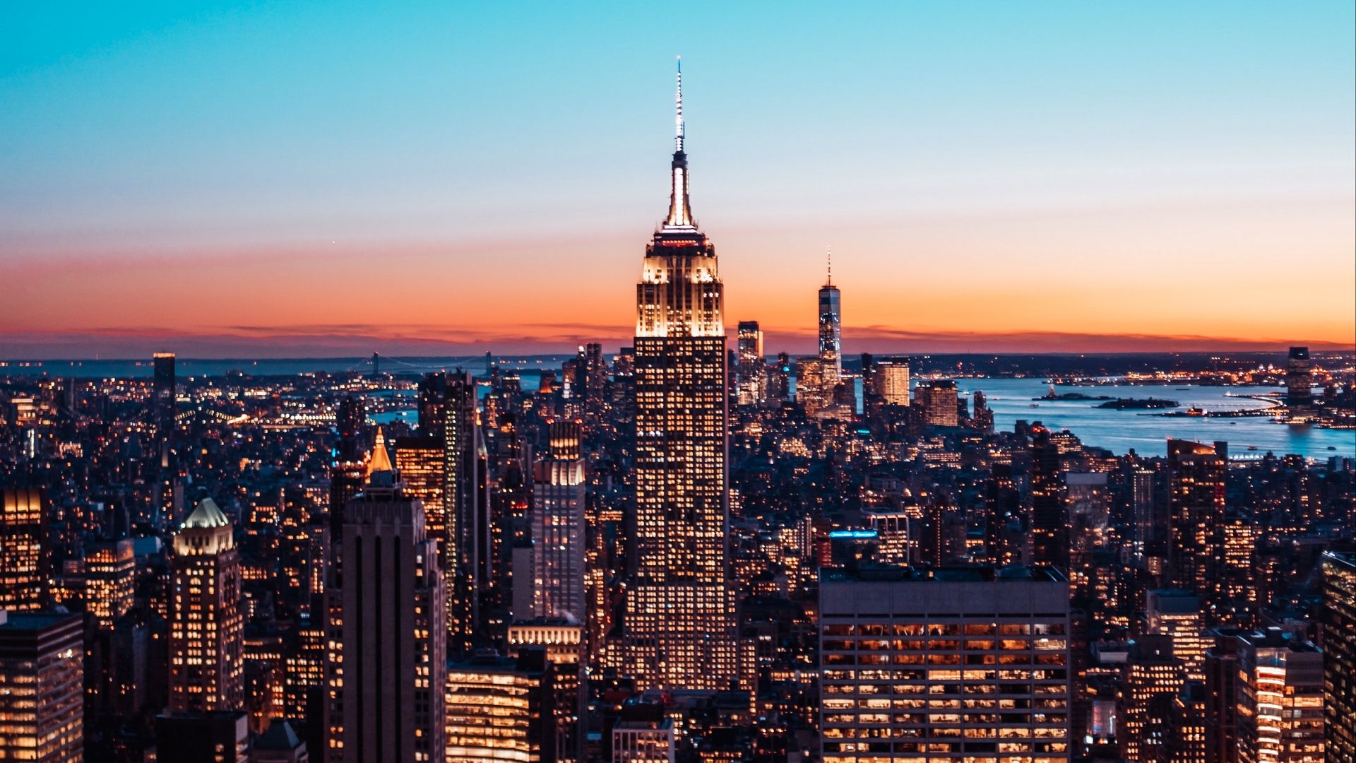 Twilight In New York City Wallpapers