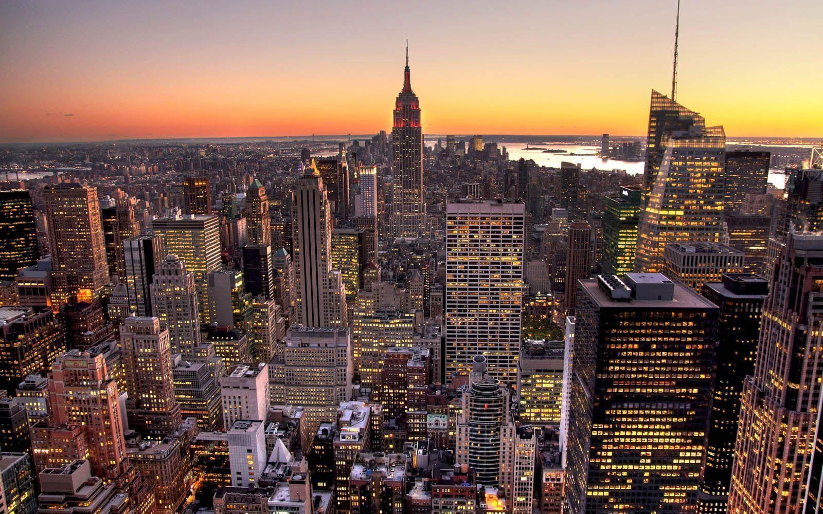 Twilight In New York City Wallpapers