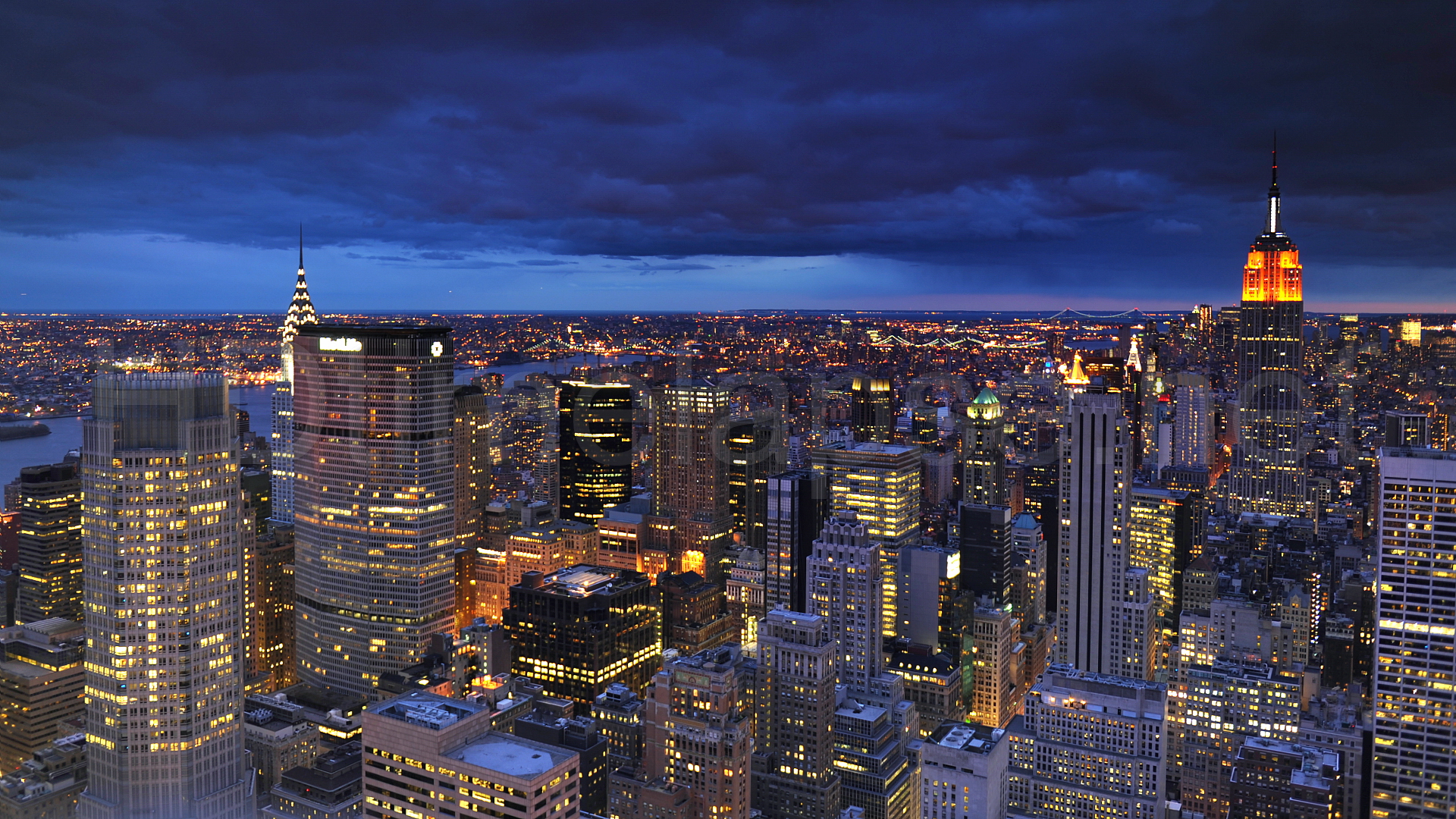 Twilight In New York City Wallpapers