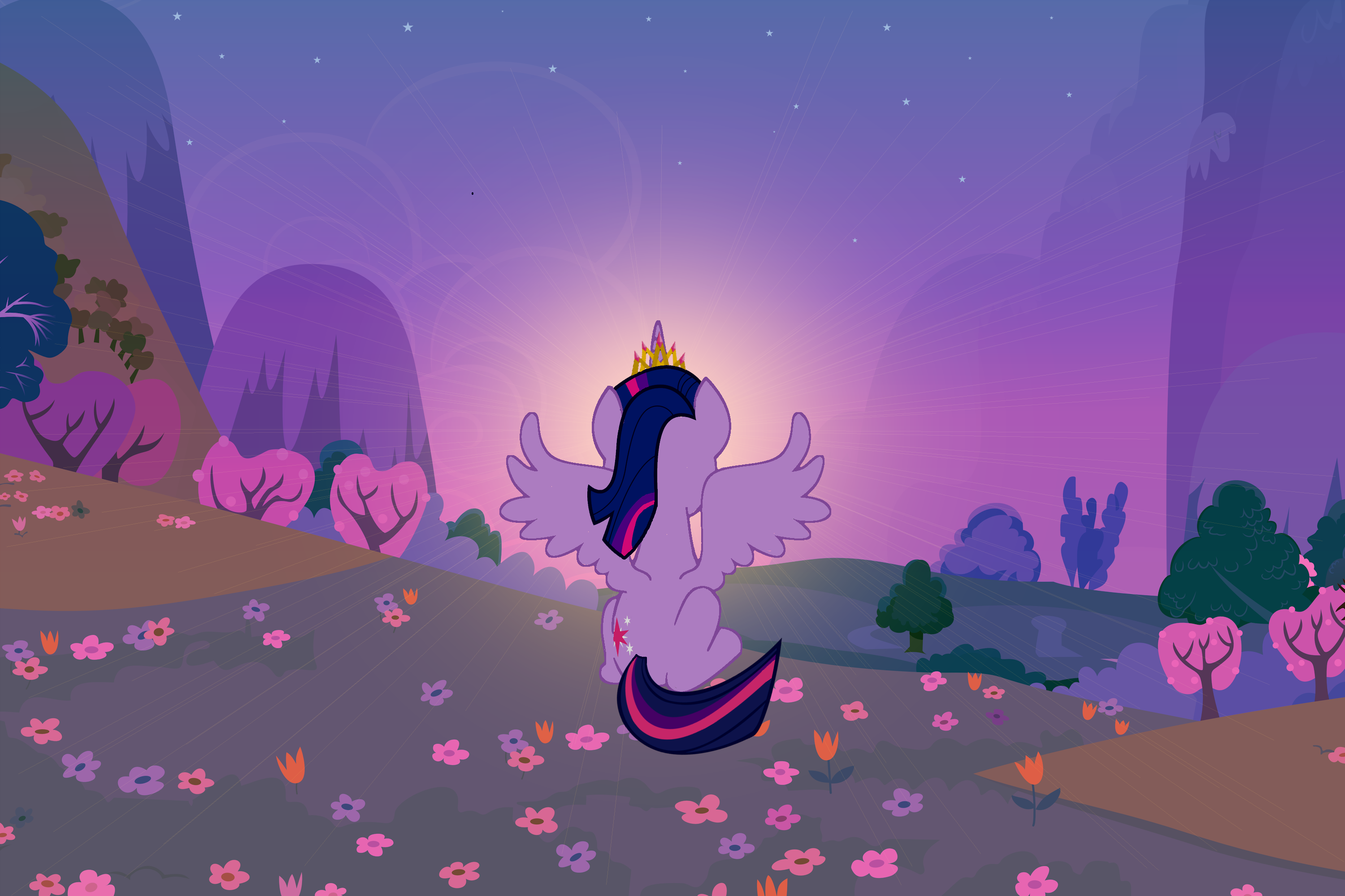 Twilight Sparkle Background