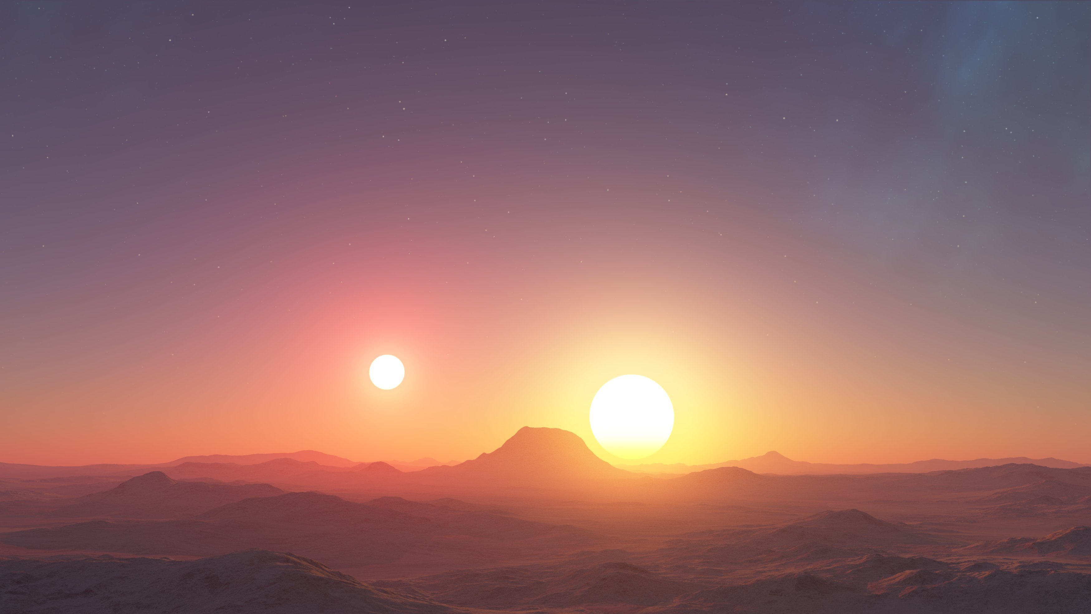 Two Suns Wallpapers