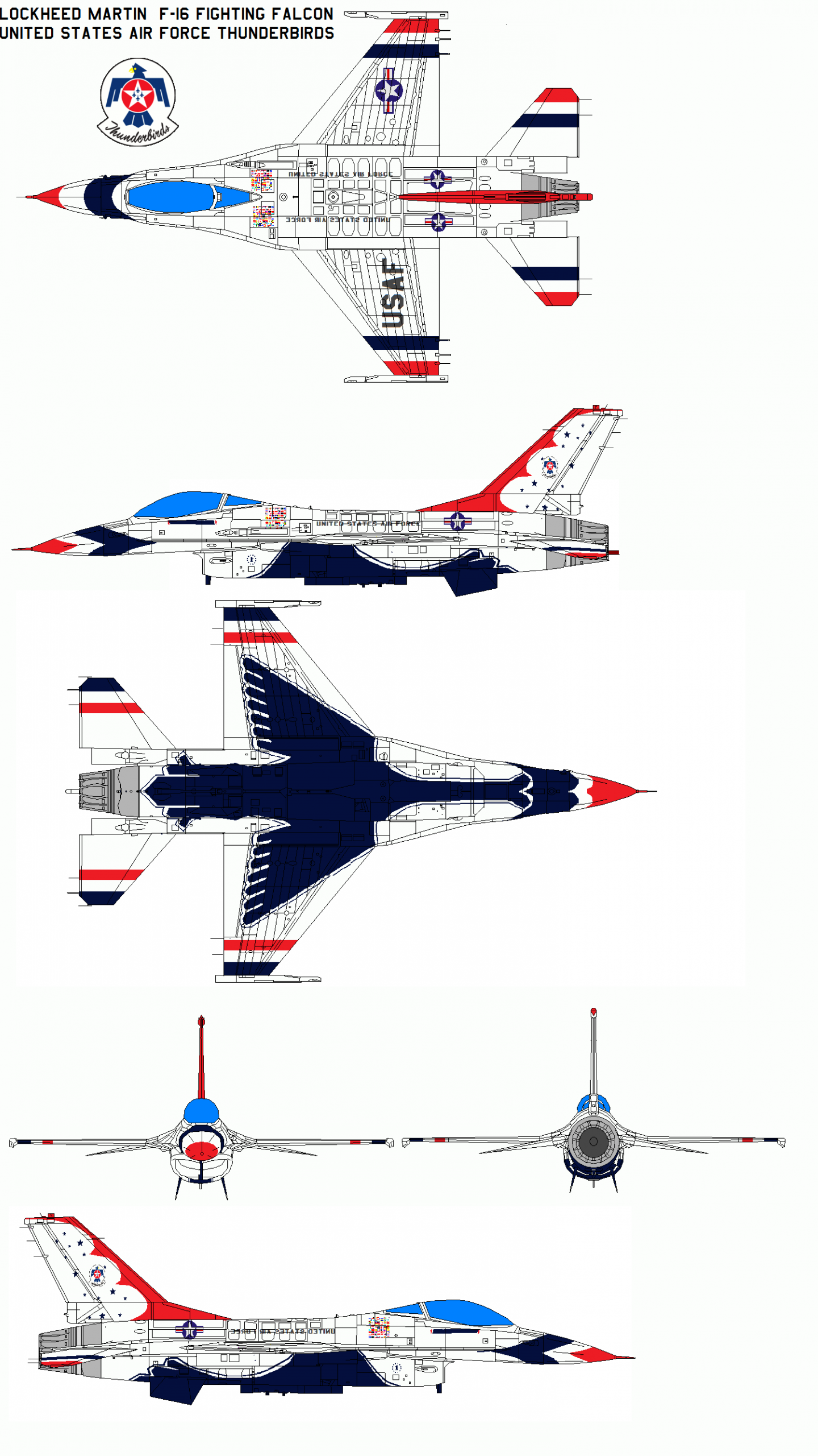 U.S.A.F. Thunderbirds Wallpapers