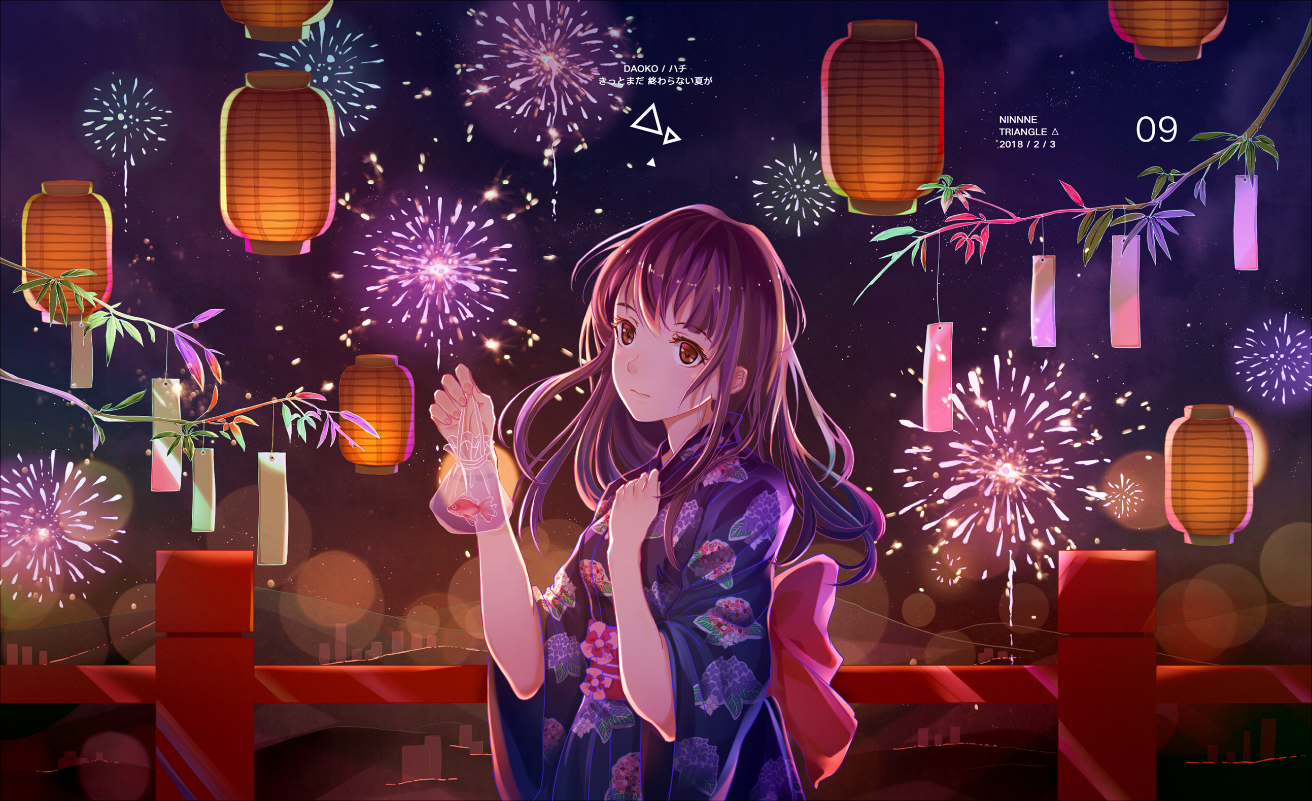 Uchiage Hanabi, Shita Kara Miru Ka? Yoko Kara Miru Ka? Wallpapers