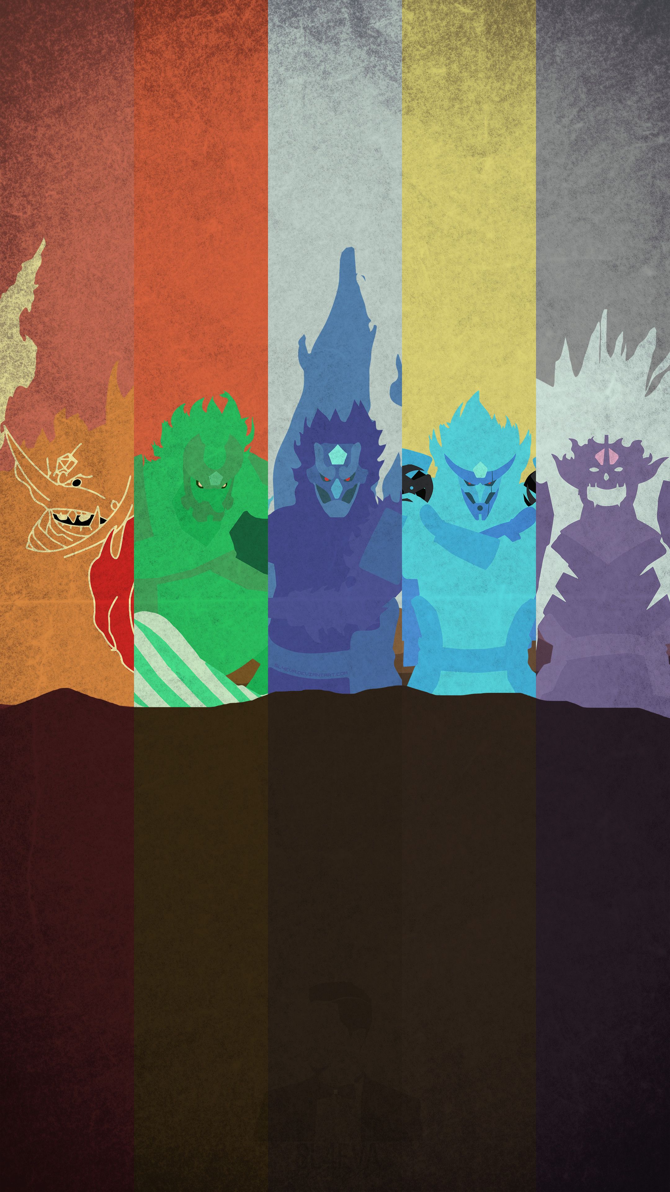 Uchiha Madara Naruto Shippuuden Minimal Art Wallpapers