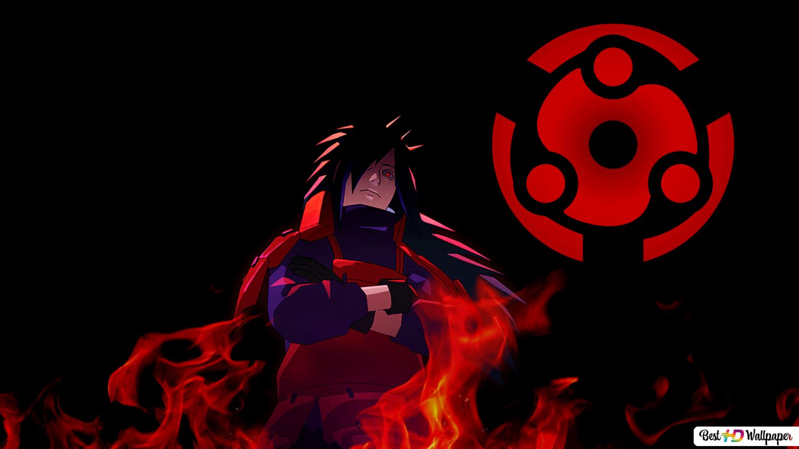 Uchiha Madara Naruto Shippuuden Minimal Art Wallpapers