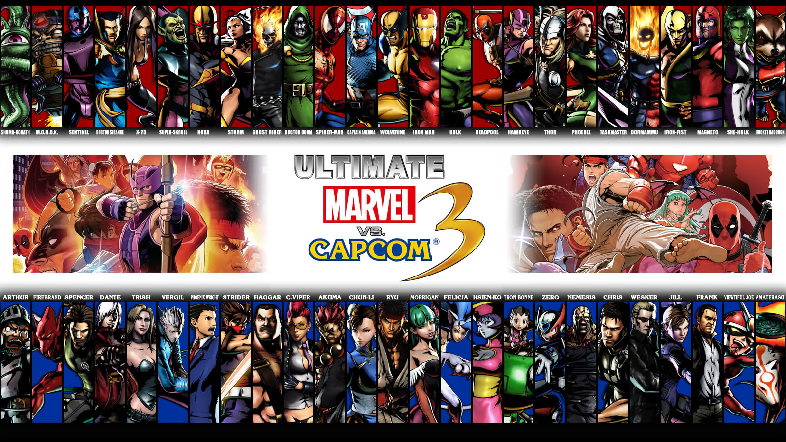 Ultimate Marvel vs. Capcom 3 Wallpapers