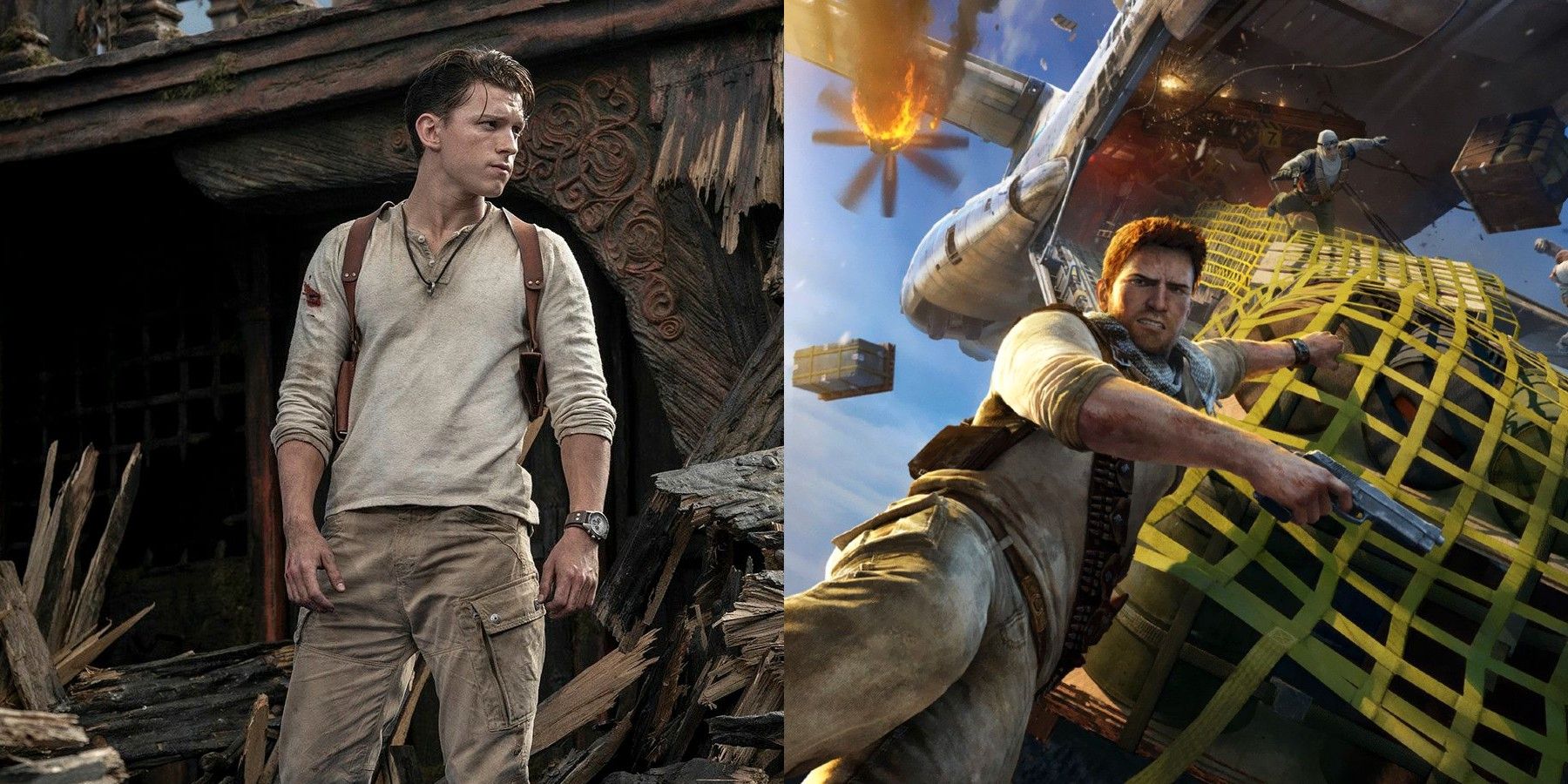 Uncharted 4K Tom Holland As Nathan Drake Wallpapers