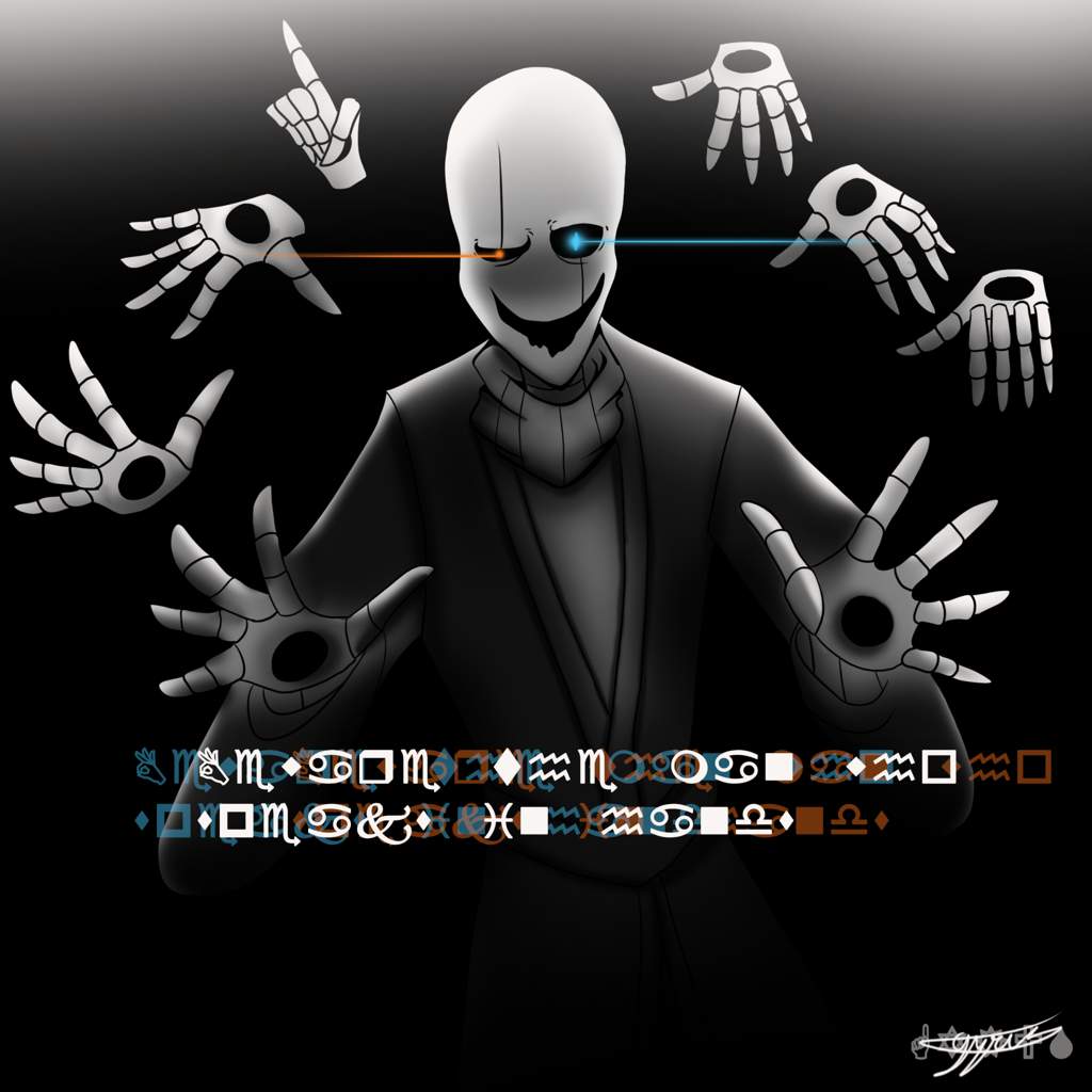 Undertale Fanart Gaster Wallpapers