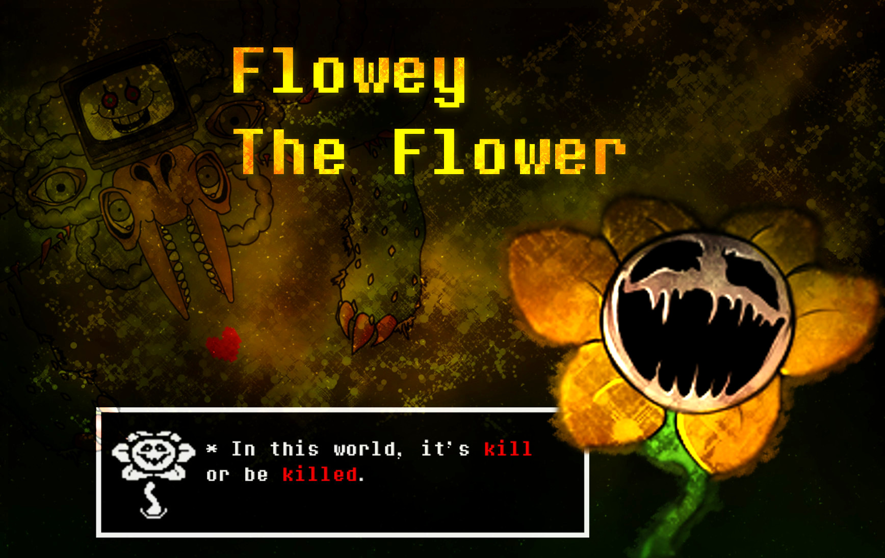 Undertale Flowey Wallpapers