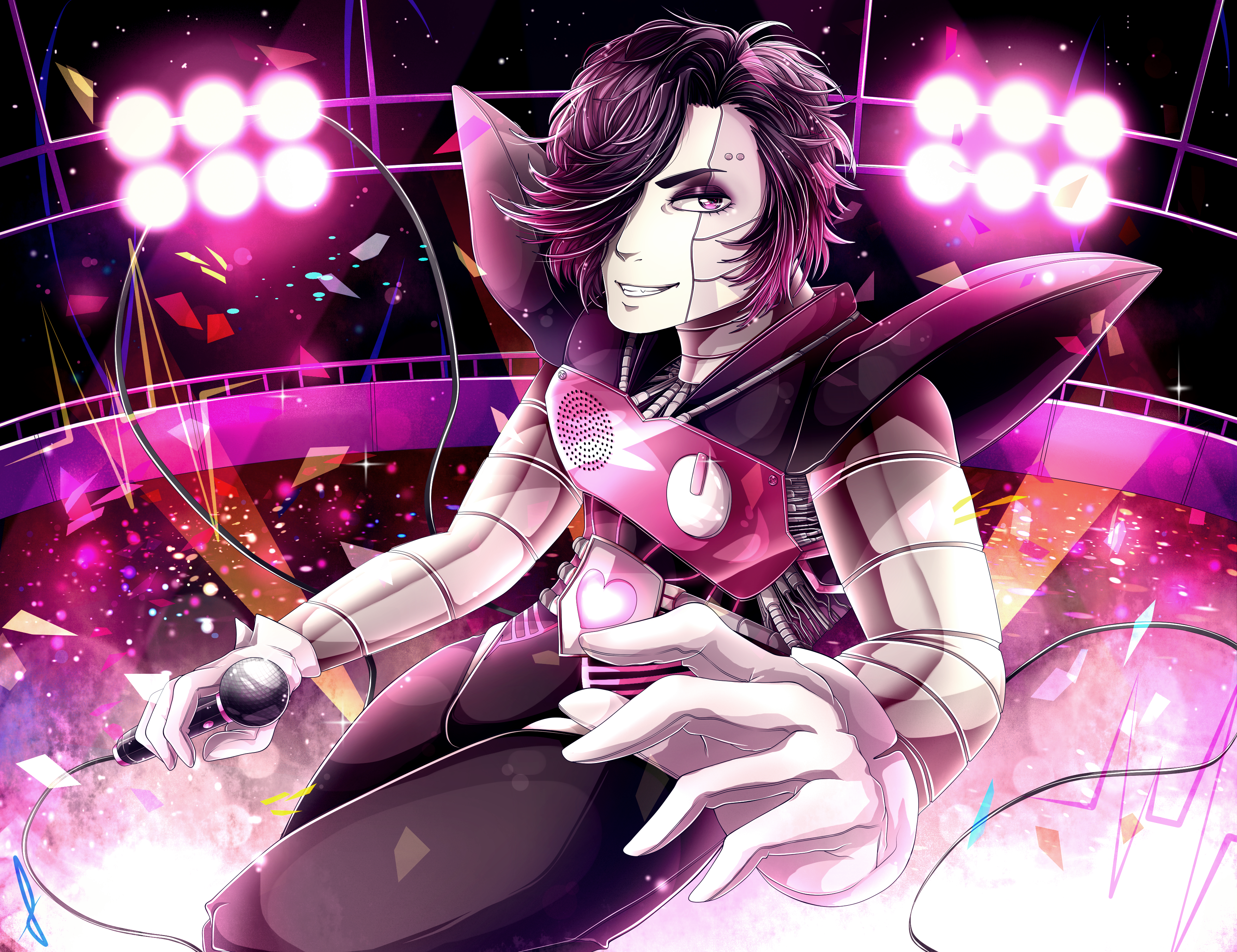 Undertale Mettaton Background