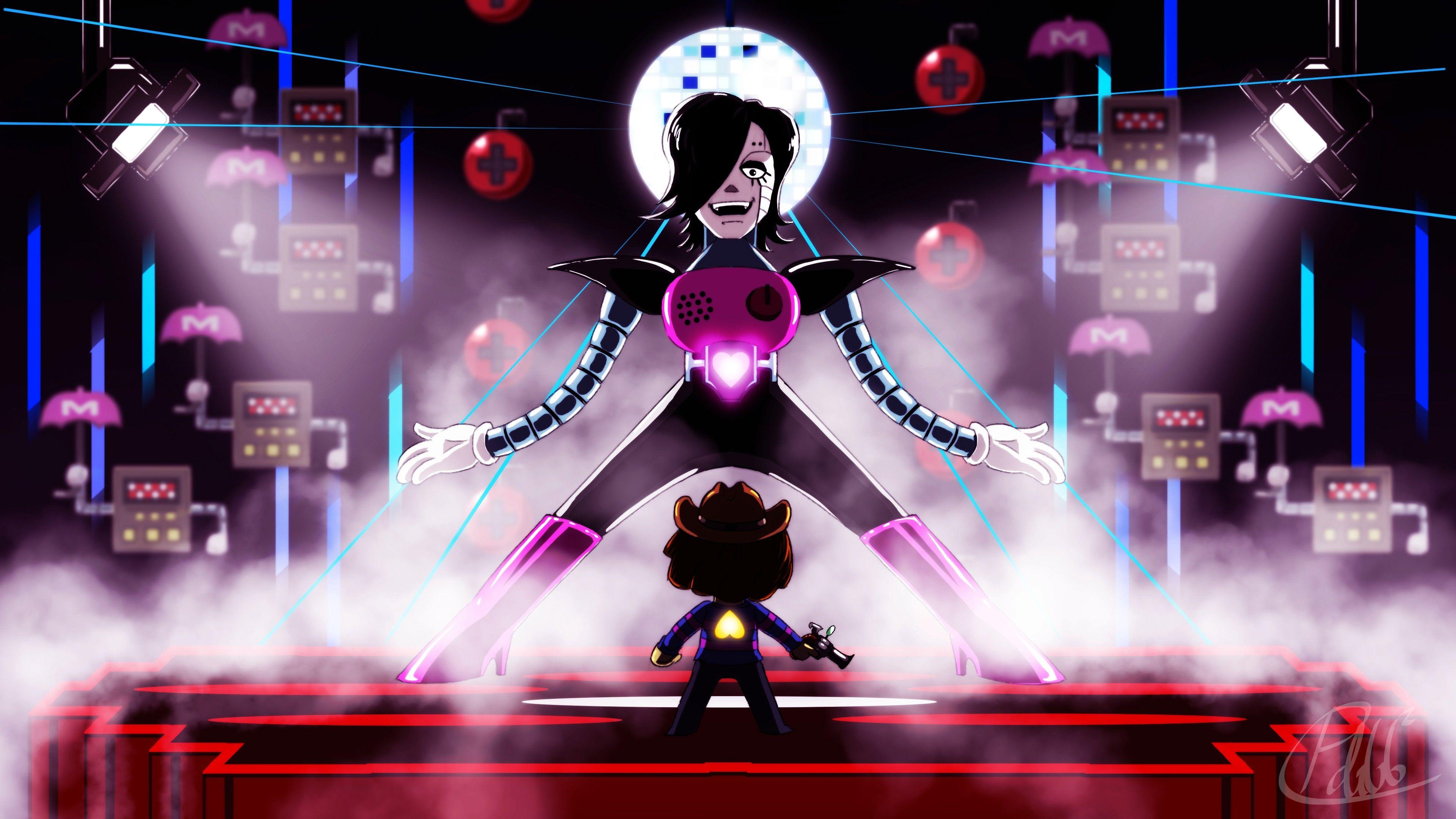 Undertale Mettaton Background