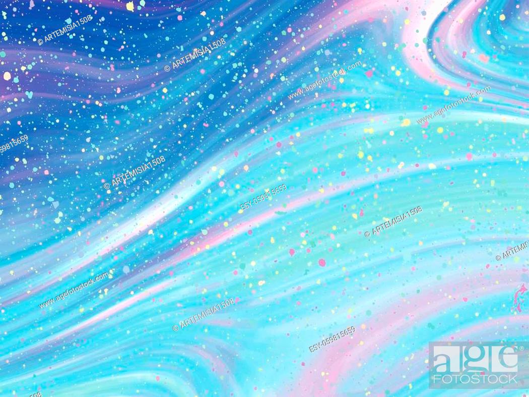 Unicorn Holographic Background