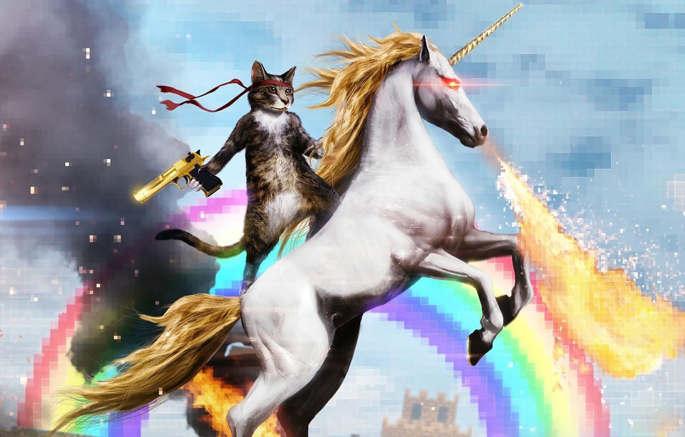 Unicorn Kitty Wallpapers