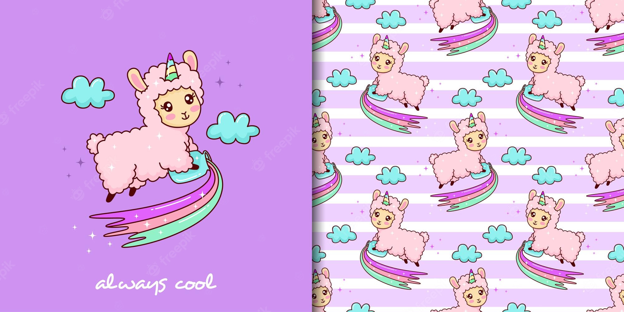 Unicorn Llama Wallpapers