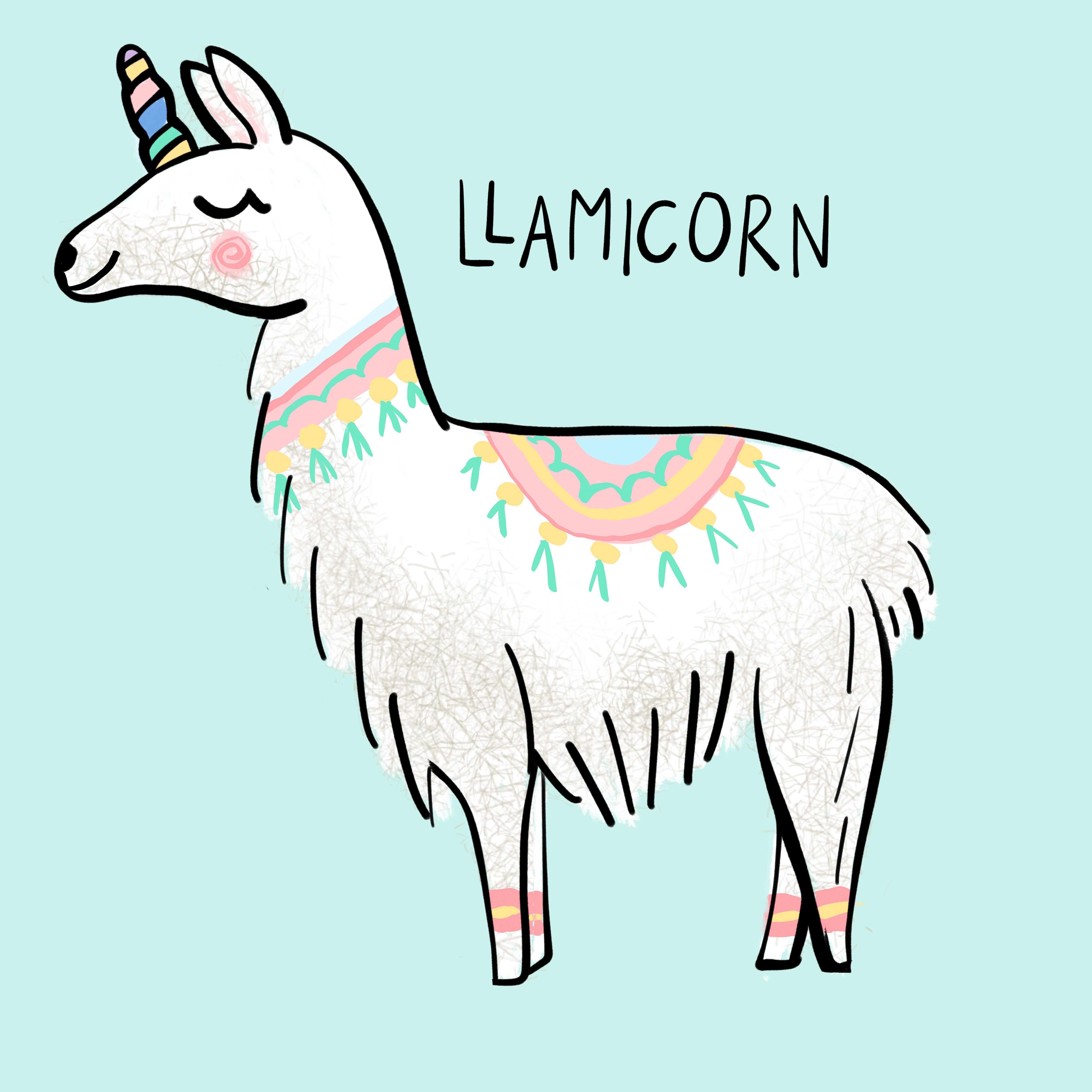 Unicorn Llama Wallpapers