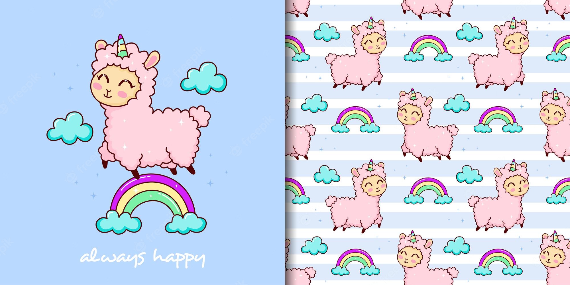 Unicorn Llama Wallpapers