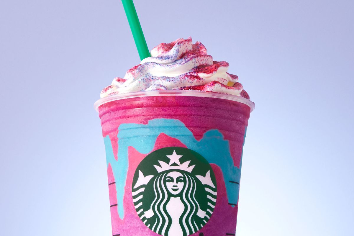 Unicorn Rose Gold Starbucks Wallpapers