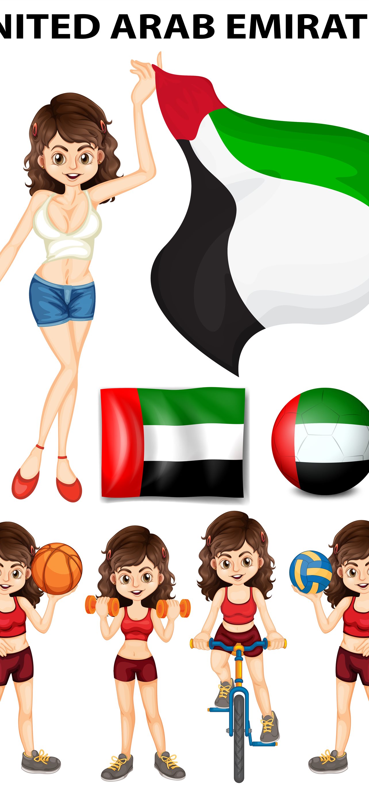 United Arab Emirates Flag Wallpapers