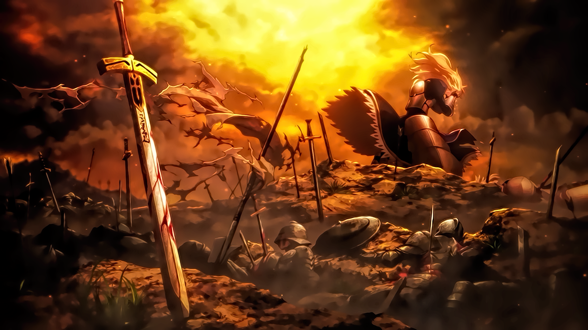 Unlimited Blade Works Background