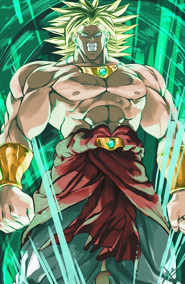 Unstoppable Broly 4K Wallpapers