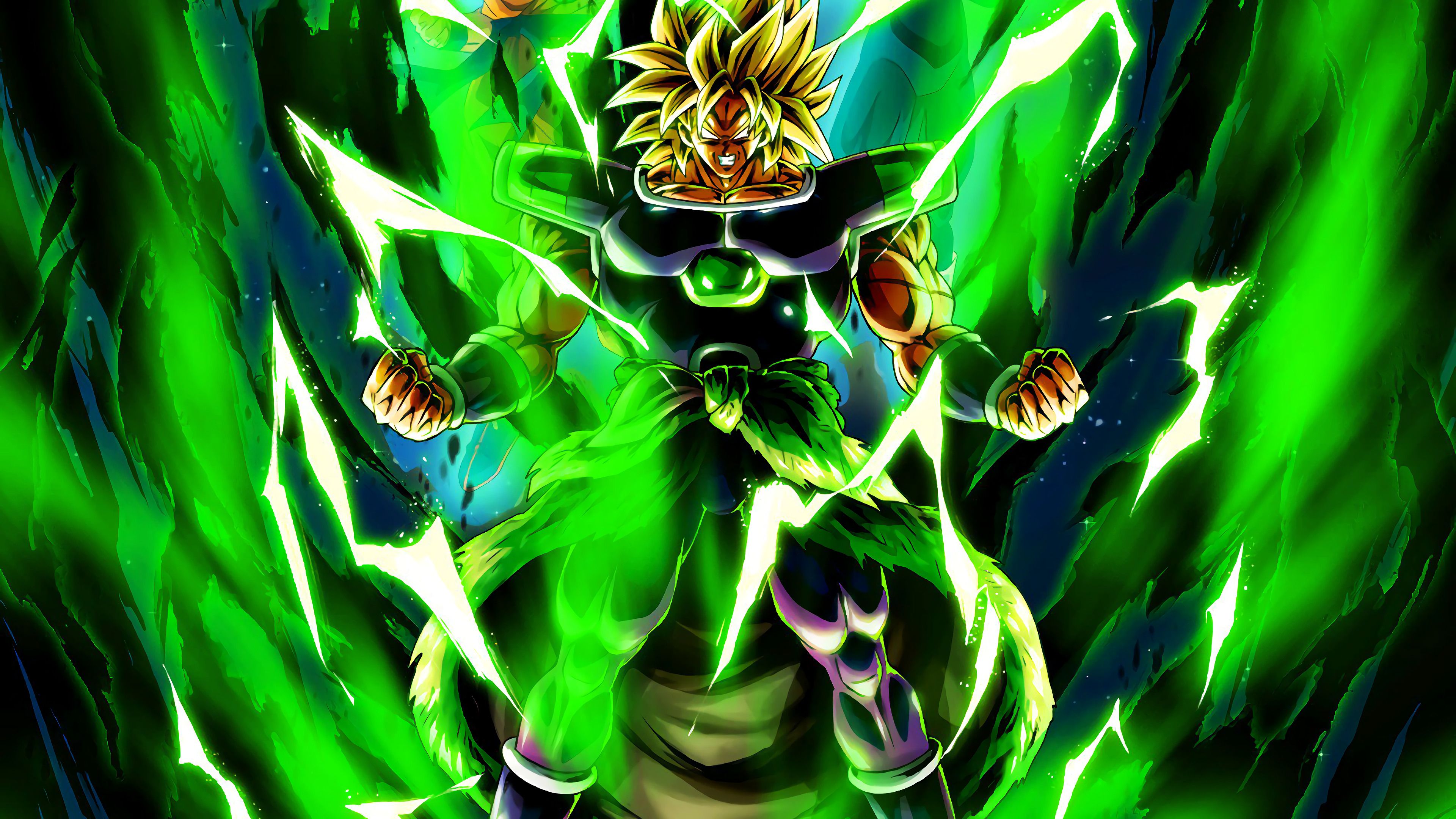 Unstoppable Broly 4K Wallpapers