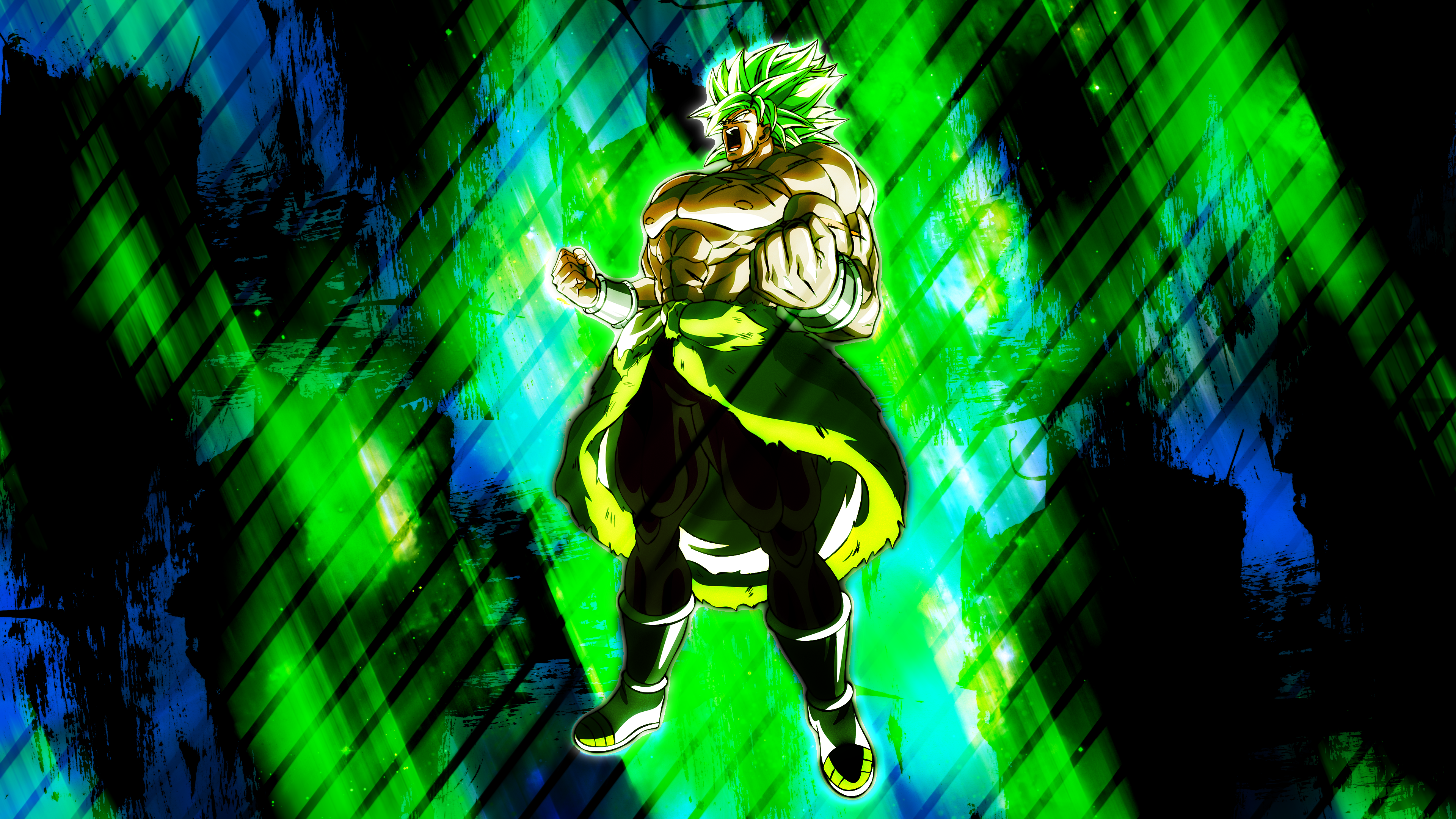 Unstoppable Broly 4K Wallpapers